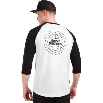 Horsefeathers Global Raglan white/black 25/26