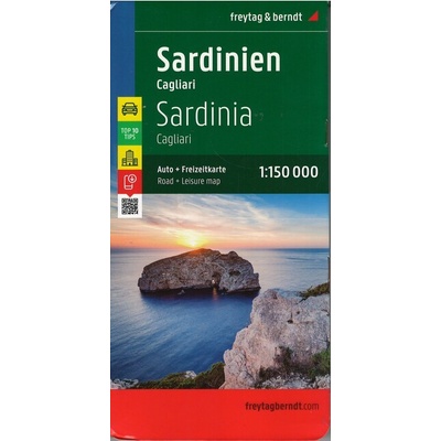 Sardinien Cagliari 1:150 000