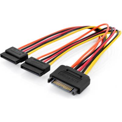 ASSMANN Вътрешен Y-кабел за захранване 0, 3 m AK-430405-003-M (AK-430405-003-M)