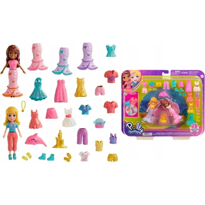 Mattel Polly Pocket Mořská panna Seashine Módní sada HKV96