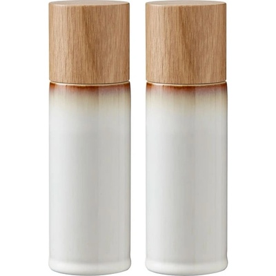 Бял керамичен комплект мелнички за сол и пипер 2 бр. Gastro Cream - Bitz (821502)