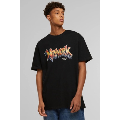 Mister Tee Тениска NY Graffiti Oversize Tee black XXLUB-MT3612-00007 - Тъмносив, размер S