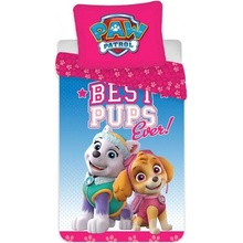 BrandMac obliečky Paw Patrol Best Pups Ever! 100 x 135 cm 40 x 60 cm