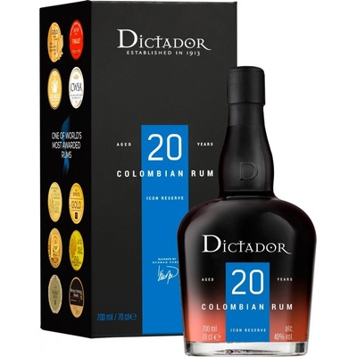 Dictador 20y 40% 0,7 l (kazeta)