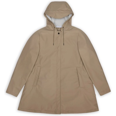Rains Дамско водоустойчиво яке Rains Women's A-Line W Jacket W3 Waterproof jacket - Beige - размер XS (102-4546-0711)