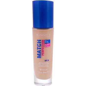 Rimmel London Match Perfection SPF20 make-up 90 Porcelain 30 ml