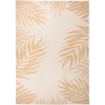 Image 1 of vidaXL Градински плоскотъкан килим, 140x200 см, на листа (340859)