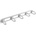 Lanberg 19" cable management AK-1205-S panel 5 rings - type b 1U, grey (AK-1205-S)