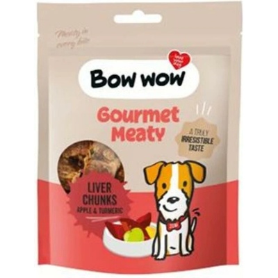 Bow Wow poch. Masíčka s játry,jablkem a kurkumou 60 g