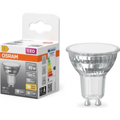 Osram LED žárovka PAR16, 120°, 6,9W, GU10, 2700K, 620lm