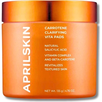 APRILSKIN - Carrotene Clarifying Vita Pads 60pads