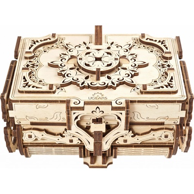 Ugears 3D puzzle Antique Box 185 ks