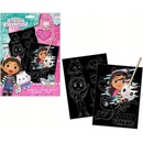 Umelecký set Vyškrabávač Škrabky Dotykové Pero Mačací domček Gabi