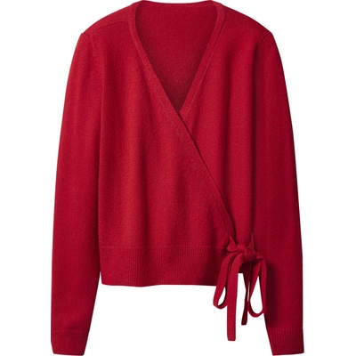 esmara Dámský kardigan s podílem vlny červená – Zbozi.Blesk.cz