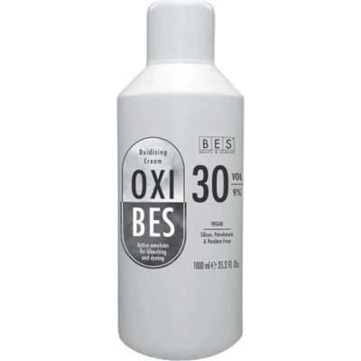 Bes OxiBes 30 Vol. 9% krémový oxidant 1000 ml