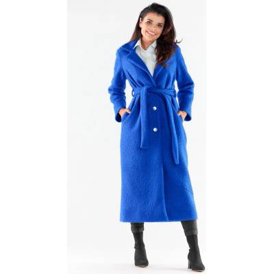 Awama Woman's Coat A547 Blue modrá svetlomodrá