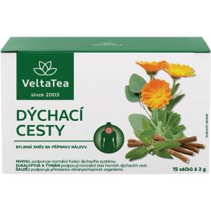 VeltaTea Билкова чайна смес за дихателни пътища 30 г