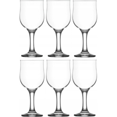 LAV Skleničky na červené víno Nevakar bezbarvé 6 x 320 ml
