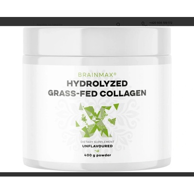 BrainMax Hydrolyzovaný Kolagen Grass-fed Collagen 400 g