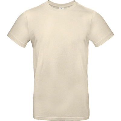 B&C triko pánské E190 t-shirt krémové