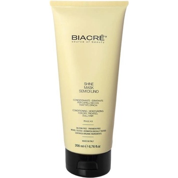 Biacrè Shine Маска с алое вера и масло от ленено семе, 200 ml