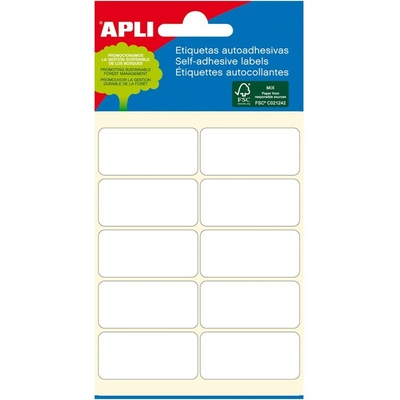 APLI 19x40mm bílé 2676 – Zbozi.Blesk.cz
