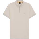 Boss Блуза с яка Boss Mens BOSS ORANGE Passerzip Short Sleeve Polo Shirt with Logo Detail - Grey 070