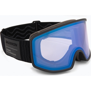 Salomon Скиорска маска Salomon Sentry Pro Sigma Photo black/sigma photo sky blue