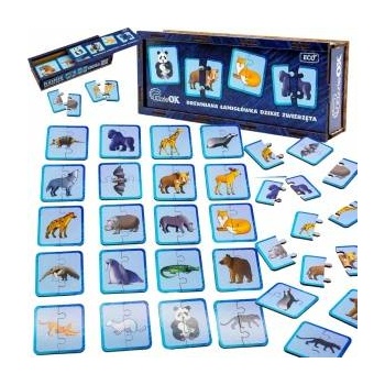 PuzzleOK Wooden Puzzle Wild Animals