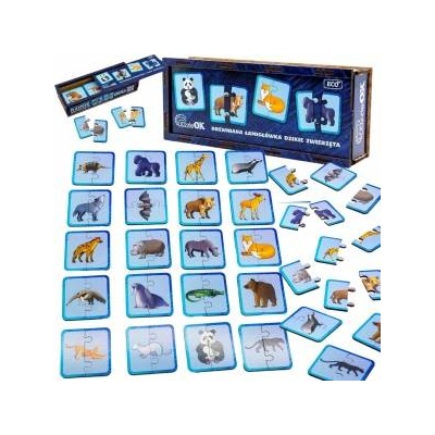 PuzzleOK Wooden Puzzle Wild Animals