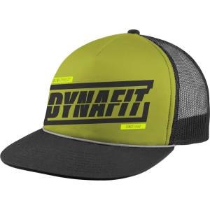 Dynafit Шапка с козирка Dynafit Graphic Trucker Cap - Golden Lime Tabloid - размер One Size (204-8745-1511)