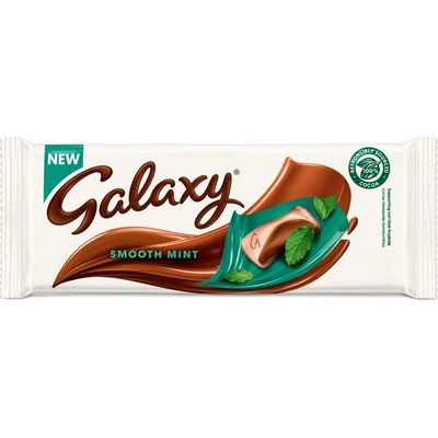 Galaxy mléčná čokoláda s mátovou příchutí 110 g