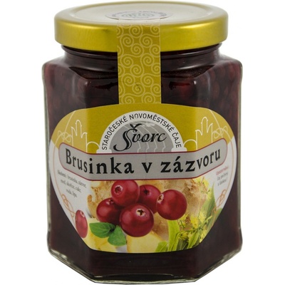 Švorc Pečený čaj Brusinka v zázvoru velký 275 ml