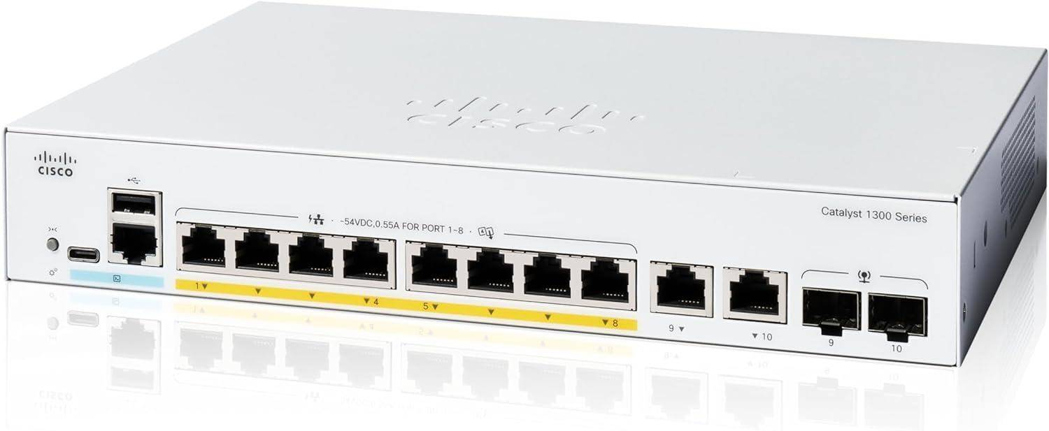 Cisco Catalyst C1300-8P-E-2G od 3 887 Kč - Heureka.cz