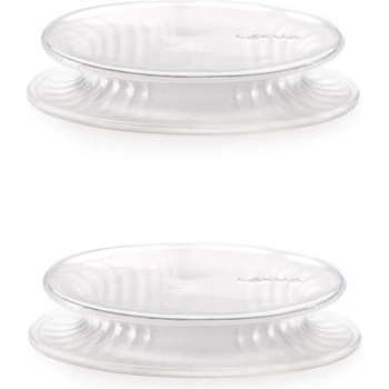 Lékué Комплект капаци за съхранение Lekue 2 1010211, Ø8.5 см, Платинен силикон, -60°C/+220°C, Прозрачен (1010211)