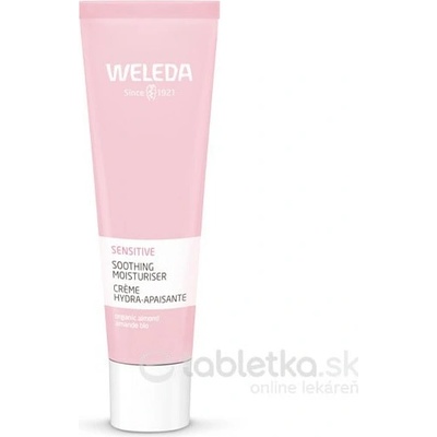 Weleda Sensitive upokojujúci pleťový krém s bio mandľovým olejom 30 ml