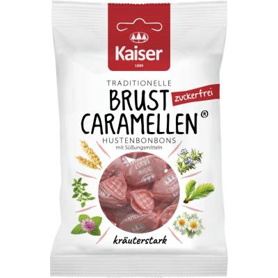 Bonbonmeister Kaiser Bonbóny s karamelem bez cukru 75 g