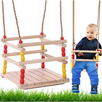 2Kids Toys Houpačka dětská dřevěná