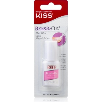 Kiss My Face Brush-On Nail Glue Lepidlo na nehty 5 g