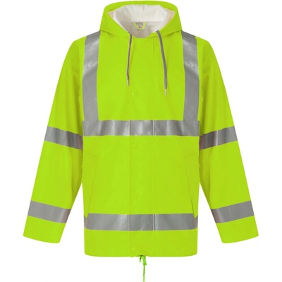 Yoko Hi-Vis prodyšná bunda do deště HVS450 Hi-Vis Yellow