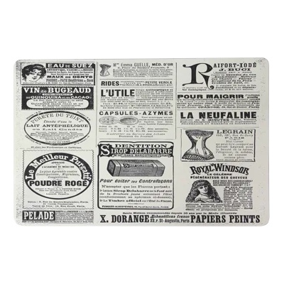 Horecano HORECANO-Подложка за хранене OLD NEWSPAPER 43, 5 x 28, 5 cm (PPCO-27785C) (0124430)