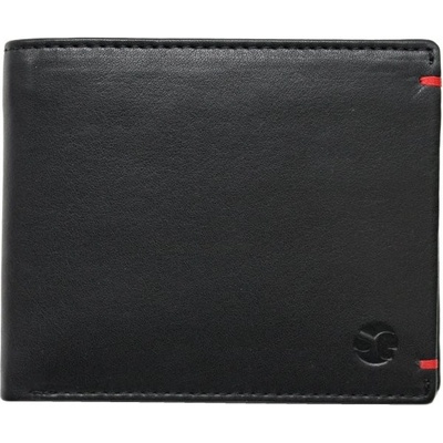 Segali pánska kožená peňaženka SG 7108 čierna