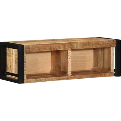 vidaXL ТВ шкаф 80x30x25 cm Масивна груба дървесина Манго (4015933)