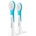 Philips Toothbrush tip Philips HX6032/90, blue/white, 2 pcs