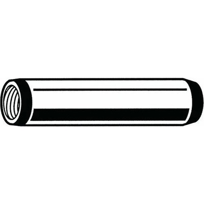 Válcový kolík kalený s vnitřním závitem DIN 7979 D Ocel 60 ± 2HRc Bez PU 10X32MM