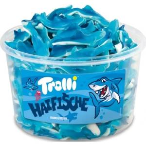 Trolli Троли акули 150бр 1.2 кг