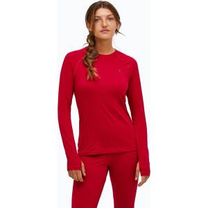 Peak Performance Дамска термоактивна блуза Peak Performance Spirit Crew tech burgundy