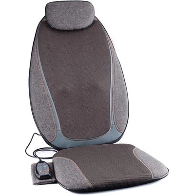 Medivon Масажираща седалка Medivon Cosy Shiatsu, 18W, Shiatsu, Вибромасаж, 5 режима, 3 вибрации, Затопляне, Таймер, Дистанционно, Сив (Cosy Shiatsu)