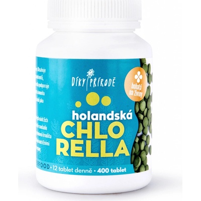 Díky přírodě Holandská chlorella 400 tablet