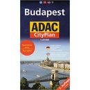 BUDAPEST BUDAPEŠŤ PLÁN 1:20 000 ADAC CITY PLAN